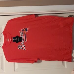 Fanatics Red Braves Graphic Tee Size XL